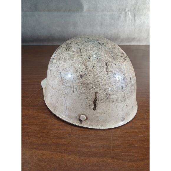 Vintage MSA White Cap -Coal Mining Helmet Cap No Liner - Picture 4 of 12